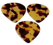 Pickboy Guitar Pick- 347- Tort celluloid-Heavy Gauge. Lot of 3 Unused NOS