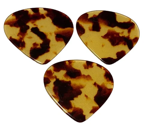 Pickboy Guitar Pick-#347- Tort celluloid-Heavy Gauge. Lot of 3 Unused NOS