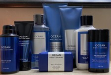 Bath  Body Works LOT OF 8 OCEAN Men's Collection Aftershave Cleansing Bar Spray