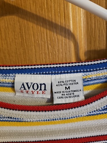 Camisa de manga larga estilo Avon vintage para mujer talla mediana - Imagen 3 de 10