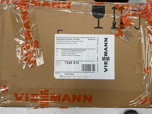 Viessmann Element Basis Luftkanal, Pps , Flexibel, D=80MM. 7248213