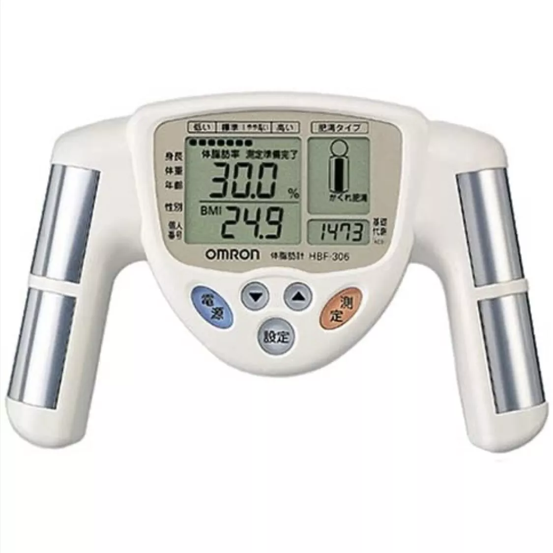 OMRON Body Fat Monitor｜White Fat BMI Analyzer Fat Loss Monitor Japan