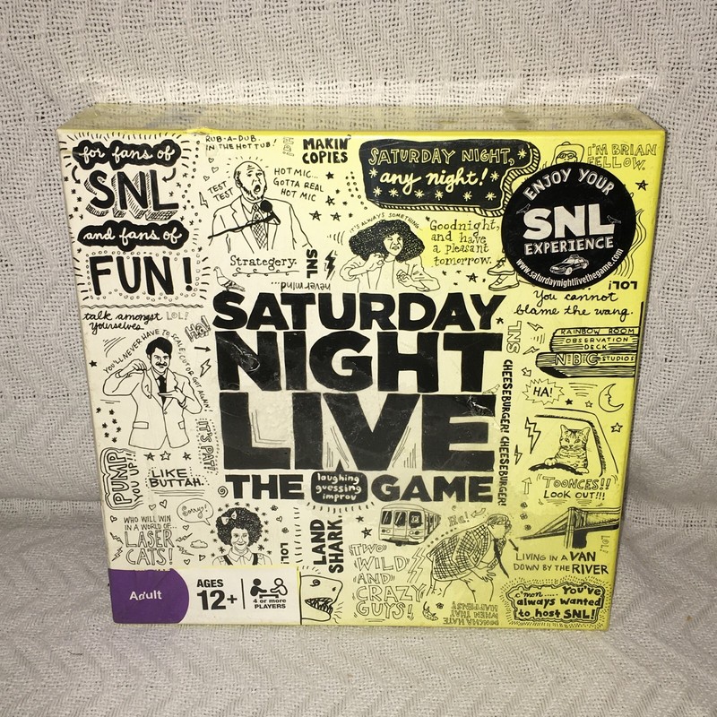 Saturday Night Live The Board Party Game New Sealed 2010 Game Box Is Discolored