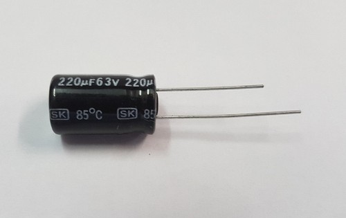 20x Elko 220µF 220uF 63V 85°(M) Jamicon Kondensator electrolytic capacitor - Bild 1 von 4