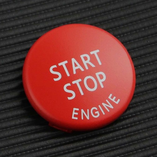 Start Stop Knopf rot matt passt für BMW E90 E91 E92 E60 E70 E71 E83 E84 E87 E89 - Bild 4 von 9