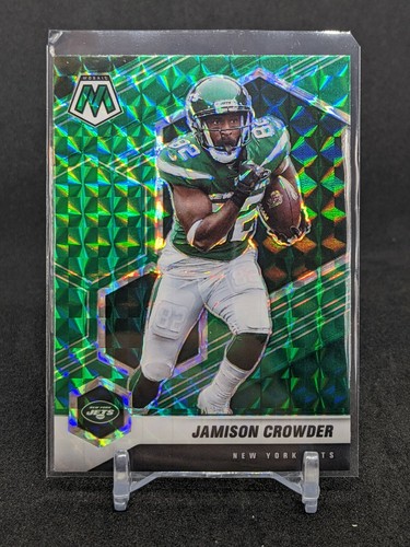 Jamison Crowder 2021 Panini Mosaic Football GREEN PRIZM #159  - New York Jets - Picture 1 of 2