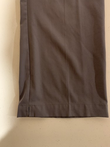 Adidas Men’s Size 34x29 Gray Chino Golf Pants Spandex Polyester Blend - Picture 4 of 6