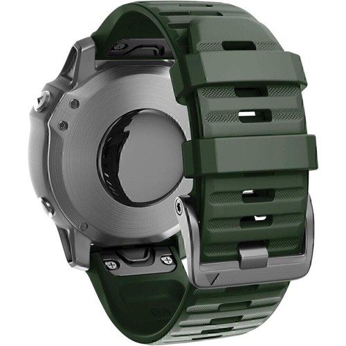 Silikoband für Garmin Fenix 8 E 7 7X 6 6X Pro 5 5X 3 HR Epix Quick Fit Armband - Bild 27 von 40