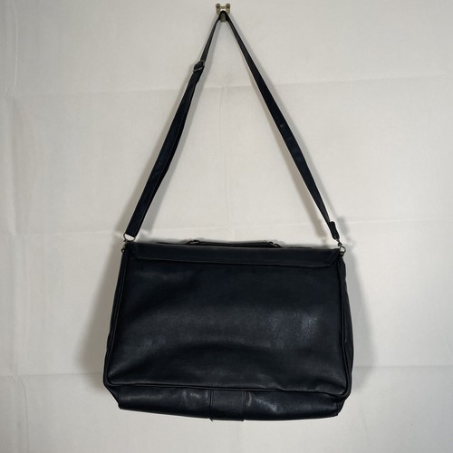 Rugged Laptop Bag Black Mens Medium Long Strap - Picture 6 of 6