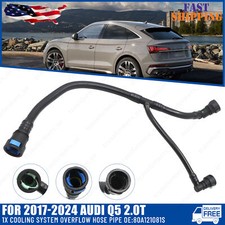 Cooling System Overflow Hose Pipe Fit for 2017-2024 Audi Q5 2.0T 80A121081S