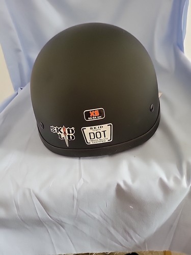 Skid Lid Original Helmet Flat Black XS U-70 FLAT BLK XS - Picture 8 of 11