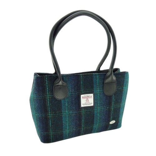 Glen Appin Harris Tweed Classic Cassley Handbag LB1003 Wide Choice of Colours - Picture 22 of 28