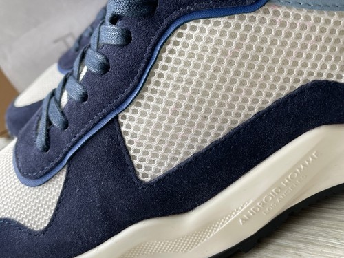 ANDROID HOMME NAVY WHITE LEO CARRILLO TRAINERS SHOES AHS-94 - UK 8 (42) NEW BOX - Picture 5 of 19