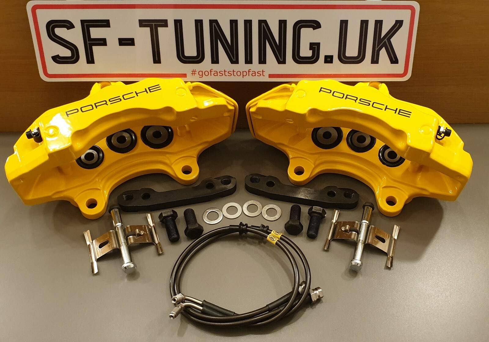 BREMBO 18Z BBK Q7 Touareg Porsche 6Pot Brake Caliper Golf MK4 S3 8N TT