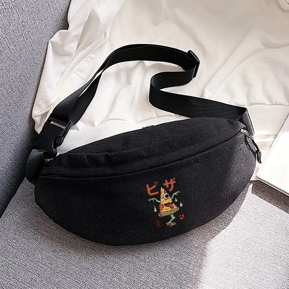 Marsupio Uomo Donna Marsupio In Vita Unisex Per Viaggi E Sport - Pratico E Leggero, In Nylon, Colori Black/gray/purple Marsupio Viaggio Vacanza Cintura Portamonete Nylon - Foto 11