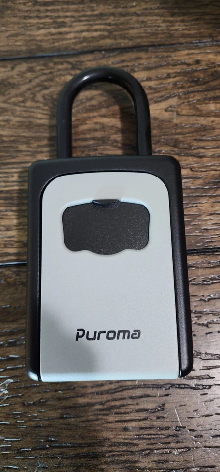 Puroma 2-Pack Lock Box, Large Key Lock Box Resettable Combination Lockbox,  - Image 3 of 4