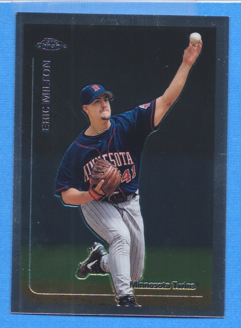 1999 Topps Chrome #156 Eric Milton Twins
