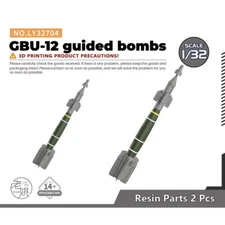 Yao's Studio LY32704 1/32 ?Model Upgrade Parts GBU-12 guided bombs