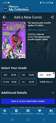 Marvel Comics spektakuläre scharlachrote Spinne Spider-Man Ausgaben 1 und 2 NM/8-185 - Bild 4 von 4
