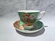 Porcelain Tea Cup and Saucer, Bone China
