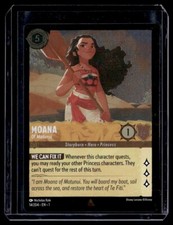 Disney Lorcana The First Chapter Moana Of Motunui Foil 14/204