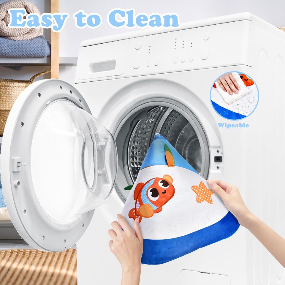 Baby Gym Play Mat, 6in1 Tummy Time Mat & Activity Gym, Baby