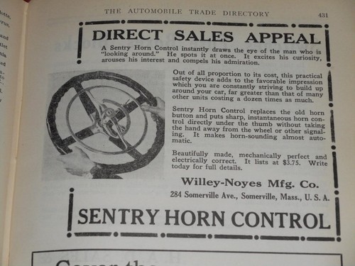 Feb. 1925 The Automobile Trade Directory - car companies and parts manufacturers - Picture 5 of 6