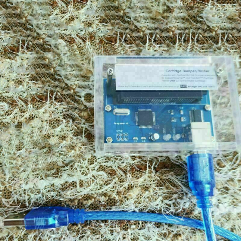 Flash Boy Cart Dumper Flasher Gameboy DMG Color GBC 16Mbit 256KB FRAM