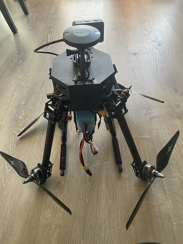 760mm Drone Home built HereLink 20km range Orange Cube Flight Controler