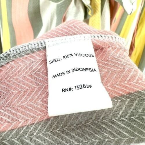 House of Harlow X Revolve | Neu mit Etikett XXS gestreifte Pastellstaub-Strickjacke - Bild 5 von 7