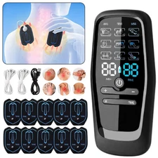 TENS Unit Muscle Stimulator, Electronic EMS Massager Machine for Pain Relief