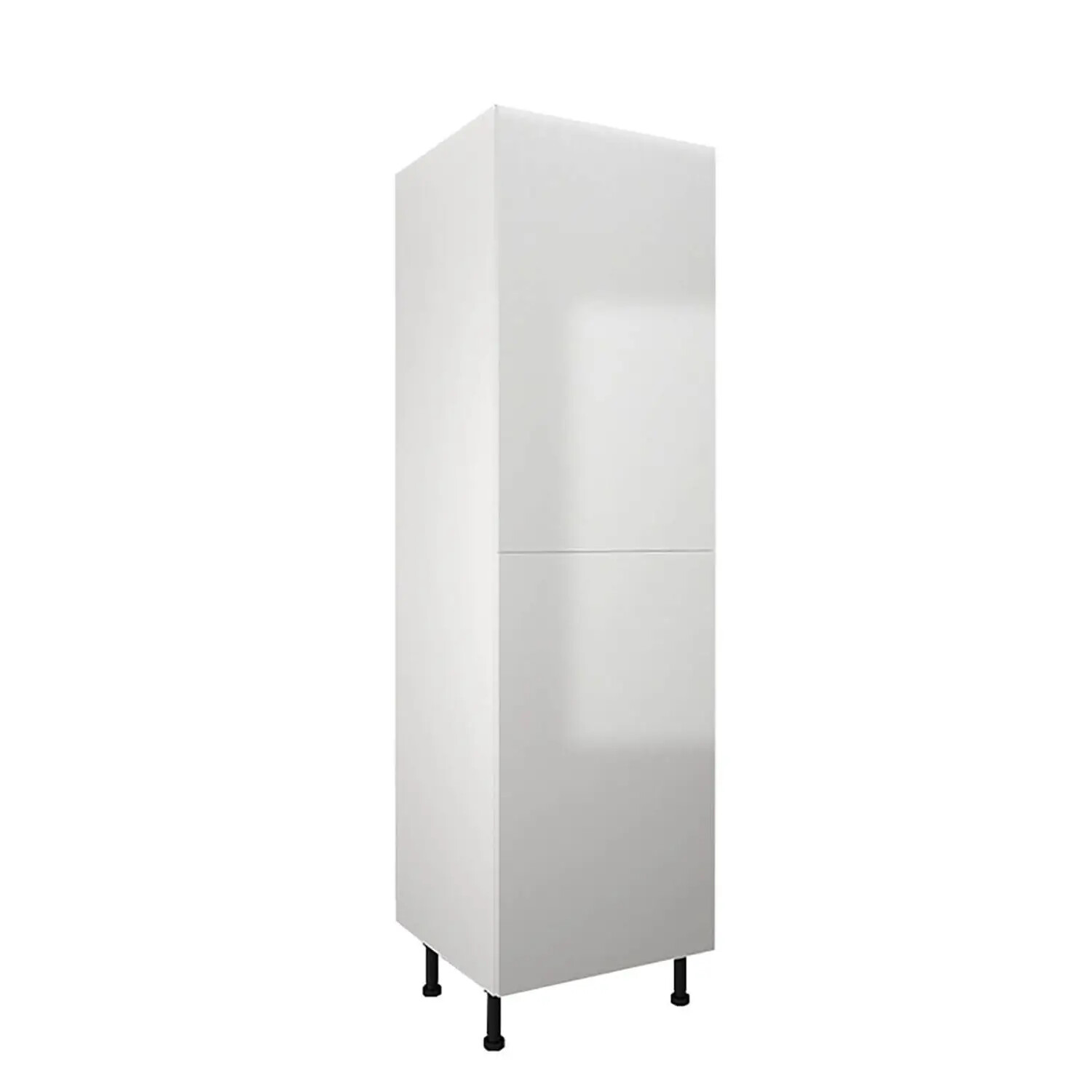 Homebase 600mm White Larder Kitchen Unit Carcass & Doors eBay
