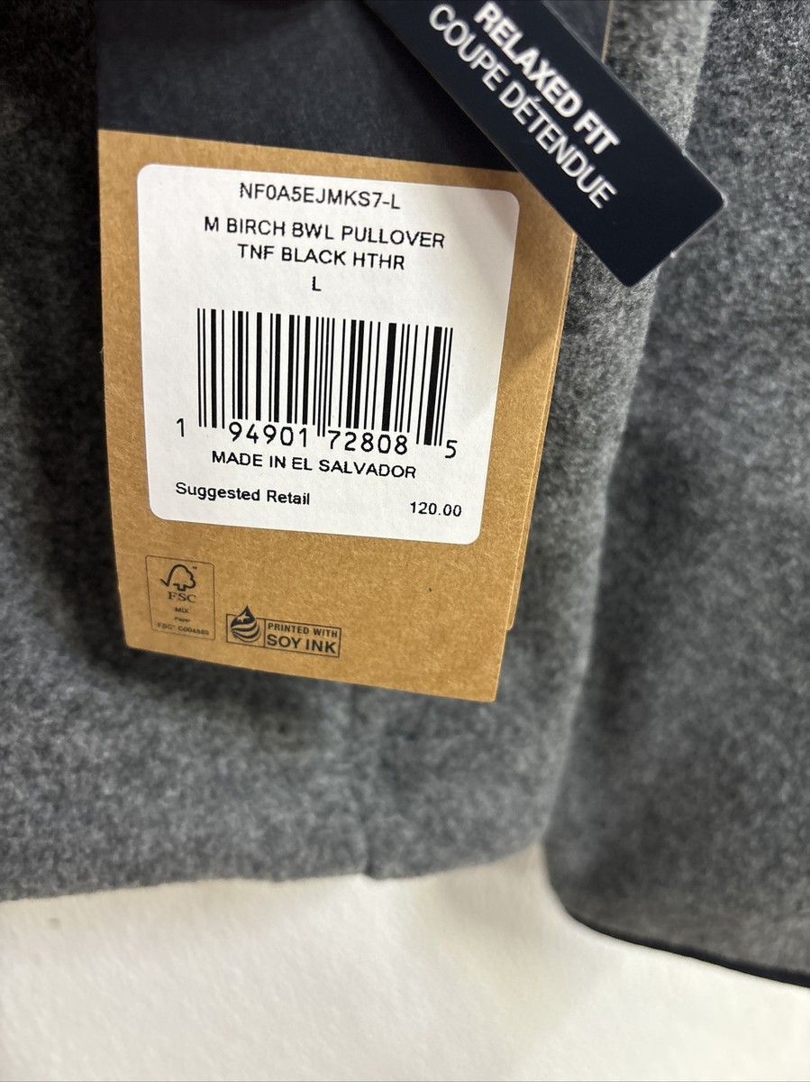 The North Face Jacket Mens Medium Birch Bowl Hawthorne Gray