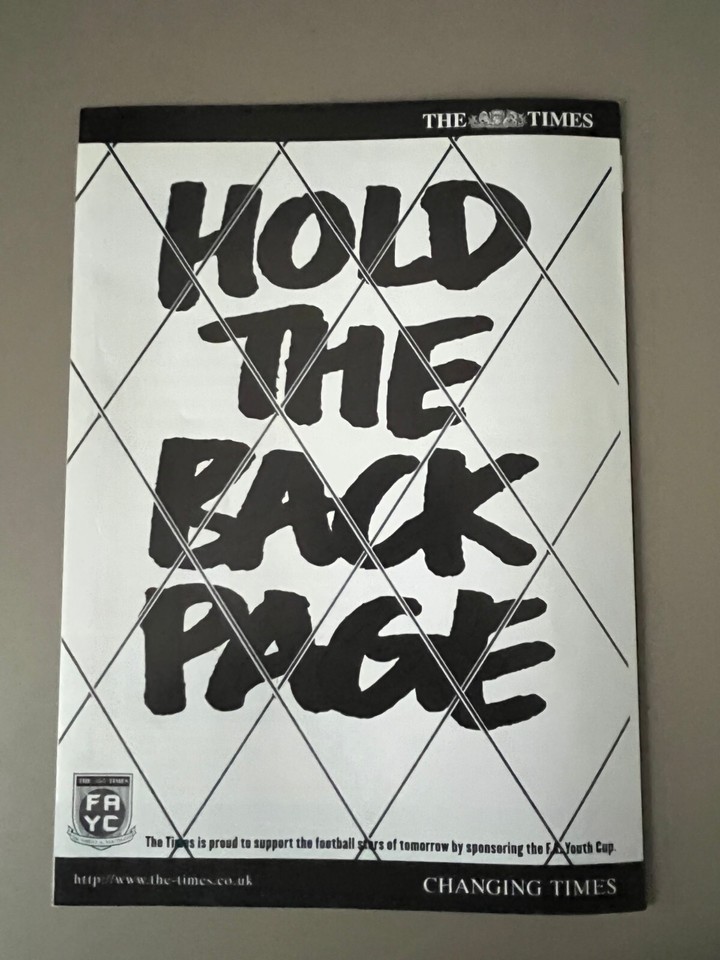 199798 Leeds United vs Everton FA Youth Cup Semi Final eBay