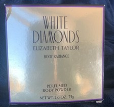 White Diamonds by Elizabeth Taylor for Women 2.6 oz Dusting Powder New sealed