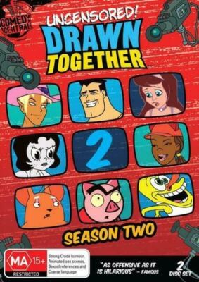  Drawn Together : Season 2 (DVD, 2009, 2-Disc Set) S#  Region 4