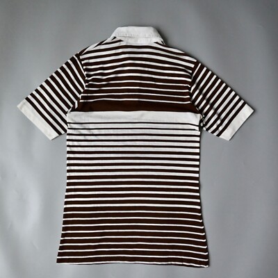 VTG 70's Fred Perry gradation stripe polo shirt L | eBay