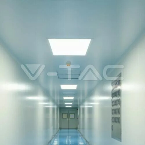 LAMPADA PANNELLO A LED 36W QUADRATO 60X60 CM PLAFONIERA AD INCASSO LUCE BIANCA - Foto 6 di 6