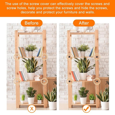 #ad #ad 150Pcs Screw Cover Caps Plastic Hinged Screw Covers Snap Washer Covers Scre... $20.93