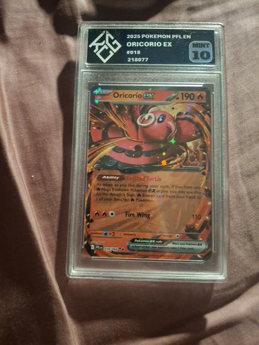Oricorio Ex 18/94 Grade 10 Mint
