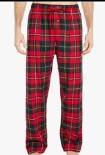 Polo Ralph Lauren Men's SZ S Red Tartan Plaid Flannel Cotton Sleep Lounge Pants