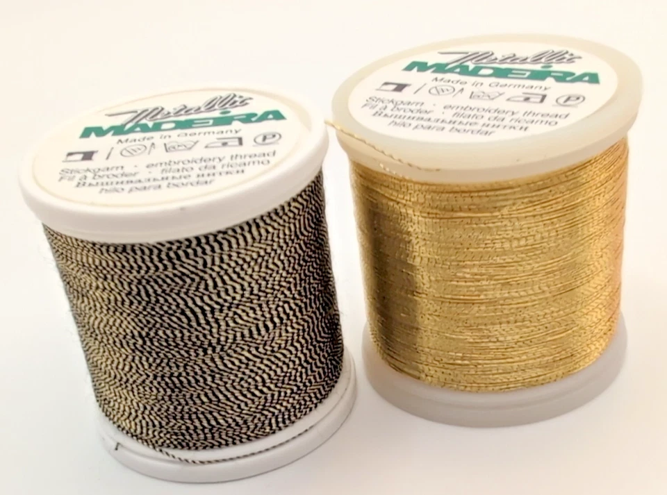 Madeira Polyneon Embroidery/Quilting Thread 12 Spools of 400 M Incl Metallics - Image 4 of 4
