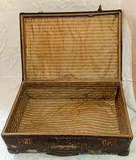 Alter Reisekoffer Pappe HERCULES vor 1945 Koffer Deko Vintage suitcase