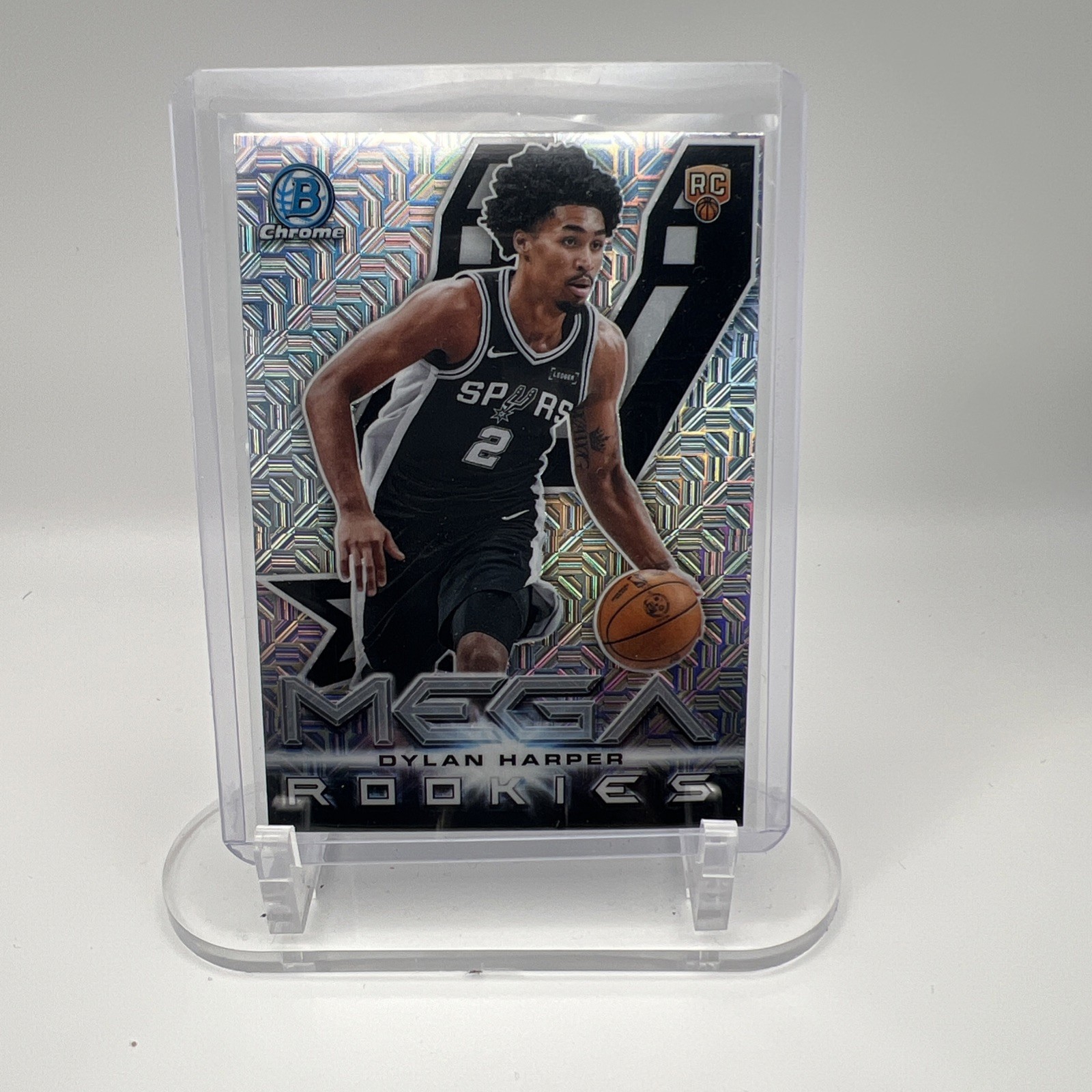 2025 Bowman Chrome Dylan Harper Mega Rookies Mojo #MR-2 (RC)