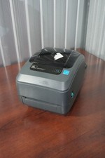 Zebra GX430t Thermal Label Printer Desktop Serial Parallel Gray Used For Parts