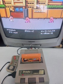 River city ransom rare cartridge from 90's for dendy, famicom, pegasus etc