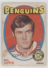 1971-72 O-Pee-Chee Syl Apps Jr Syl Apps #77 pb9