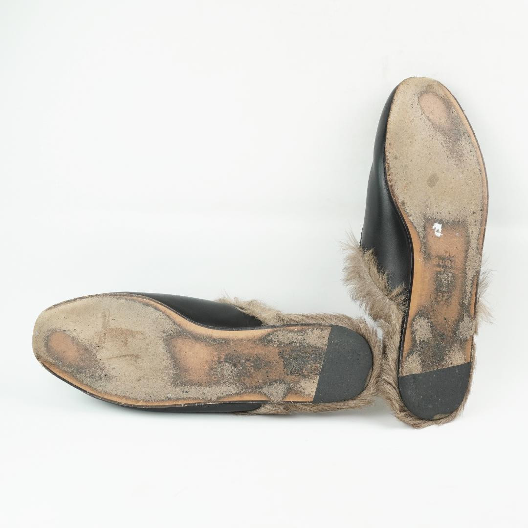 EU37 GUCCI Loafer Horsebit Black Leather 148A Womens Fashion EU37 GUCCI Loafer Horsebit Black Leather 148A Womens Fashion