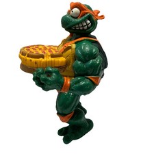 Vintage TMNT Ninja Turtles 1993 Pizza Tossin' Mike MICHELANGELO Action Figure