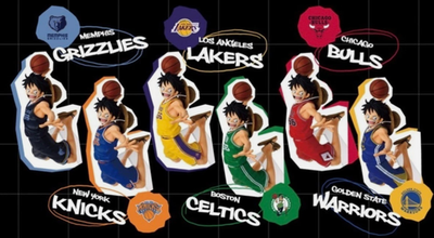 ONE PIECE × NBA MASTER STARS PIECE 全6種 One Piece × NBA Heavyweight Collaboration! First Wave: 'ONE PIECE